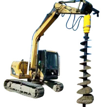 High quality hydraulic earth auger drilling machine price